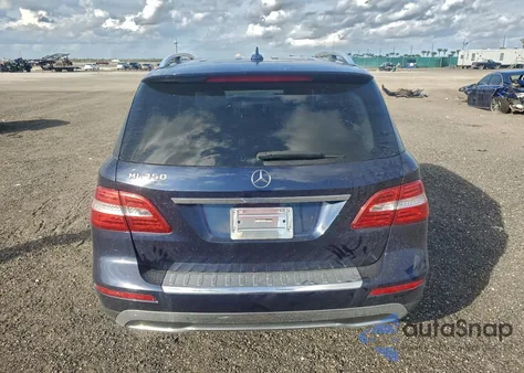 2014 Mercedes-Benz Ml 350 from USA, damaged, VIN 4JGDA5JB0EA325207